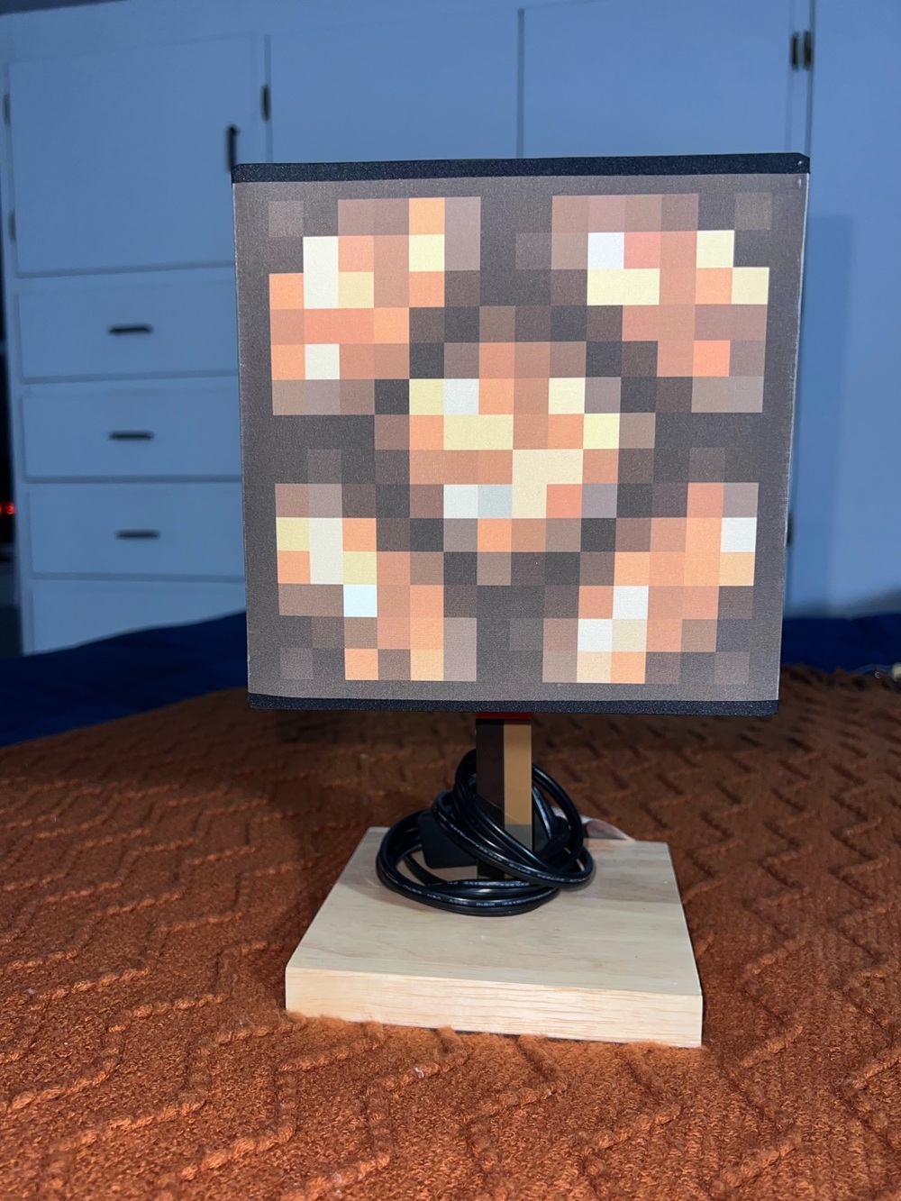 Minecraft Side table Light